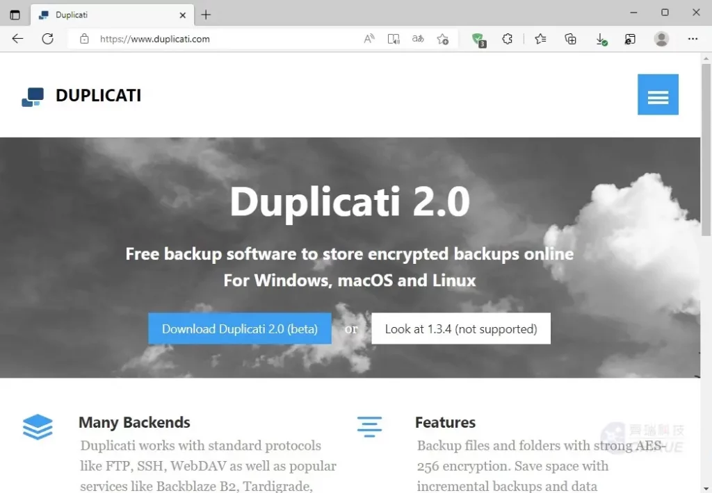 5分鐘教你設定Windows備份到資料中心備份主機 3 Duplicati win10 nas備份03