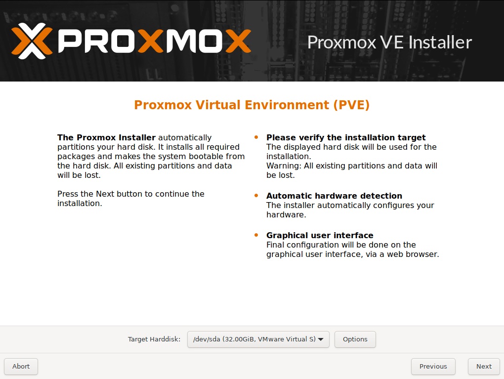 Proxmox Virtual Environment 介紹 與 安裝 |Proxmox VE (PVE) 教學 6 PVE 03